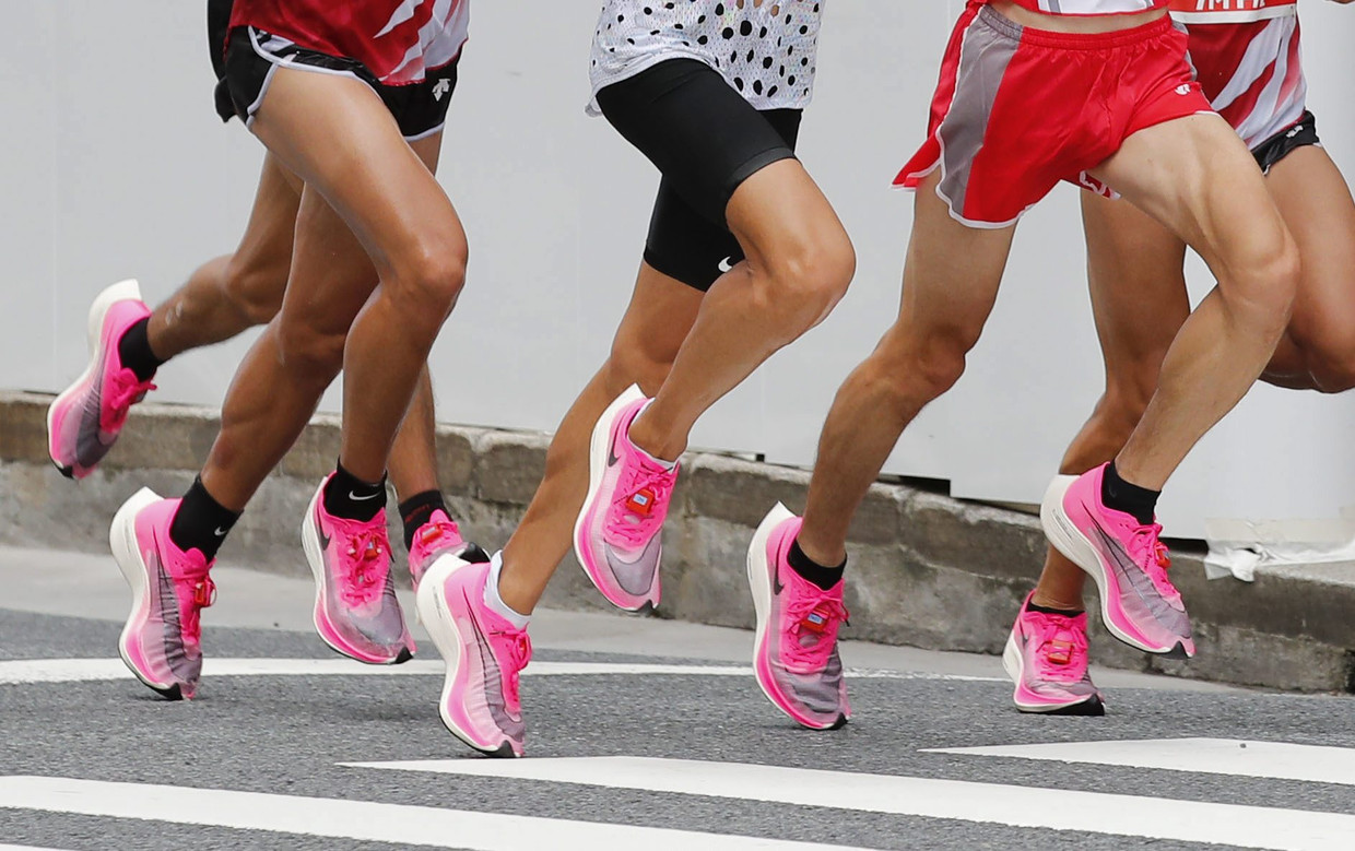 De Vaporfly van Nike Beeld BELGAIMAGE