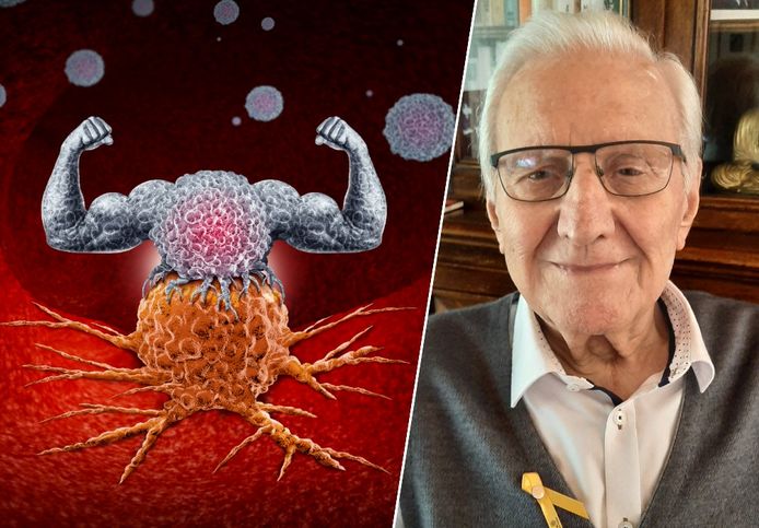 Vic Anciaux werd behandeld met immuuntherapie. "Ik heb het gouden lot getrokken."
