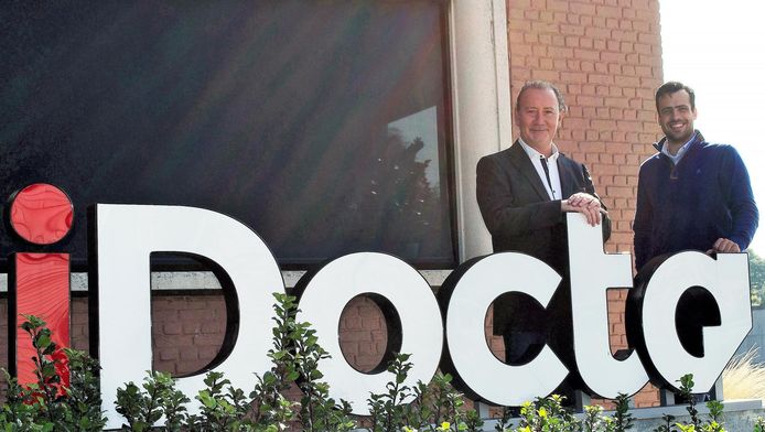 Wim Rogé en Michel Vandermarliere, de twee zaakvoerders van iDocta.