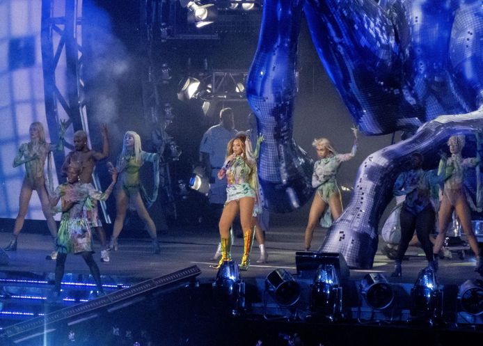 Les premières images du concert de Beyoncé au stade Roi Baudouin ...