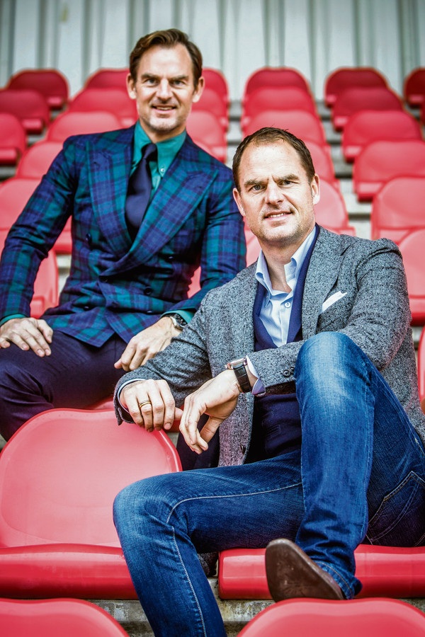 Frank en Ronald de Boer Door Edwin Evers zijn we nóg bekender geworden Foto AD.nl