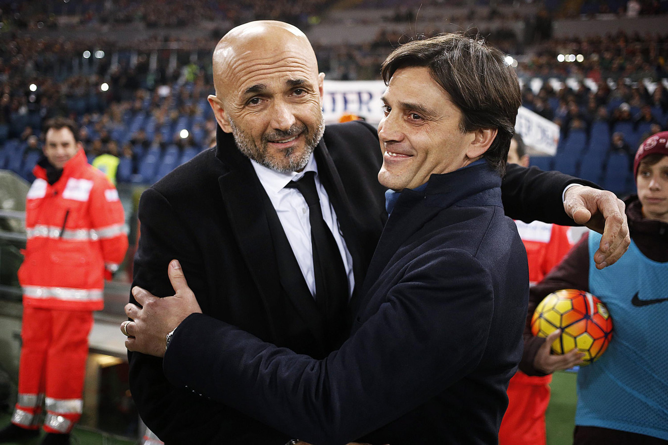 Ас табу. Vincenzo Montella as ROMA.