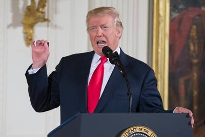 Trump dicteerde foute verklaring voor zijn zoon