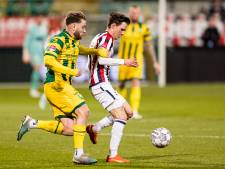 Play-offs voor ADO verder uit zicht door nederlaag tegen Willem II