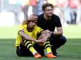 Een ontroostbare Jude Bellingham na het mislopen van de Duitse titel met Borussia Dortmund.