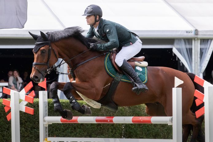 Jens van Grunsven bleef ook in de barrage van de Henders & Hazel Prix foutloos. Het leverde hem de derde plaats op.
