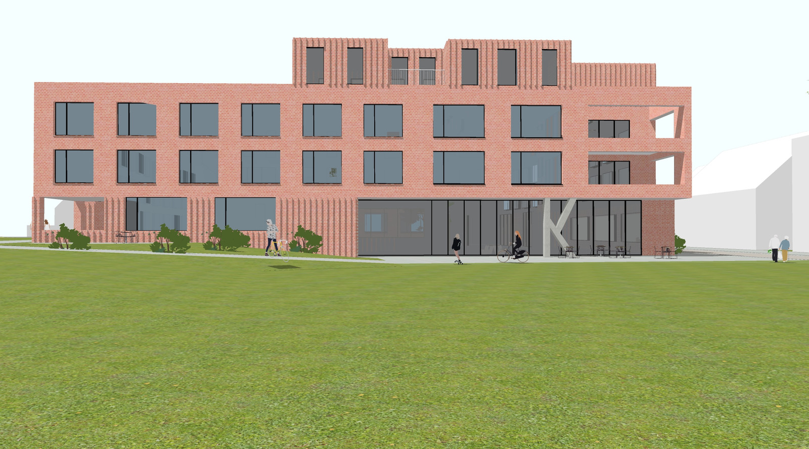 Oudsbergen bouwt nieuw rusthuis tegenover Kimpenhof Foto hln.be