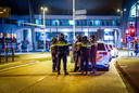 De politie is aanwezig.