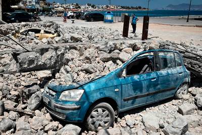 Naschok zorgt opnieuw voor paniek op Kos