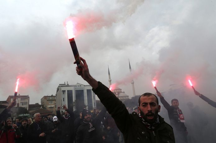 Besiktasfans voor rechter voor poging tot staatsgreep Buitenlands