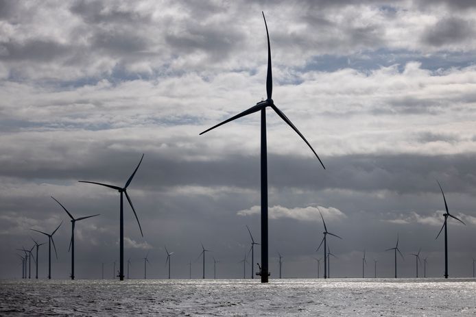 Windmolens, foto ter illustratie