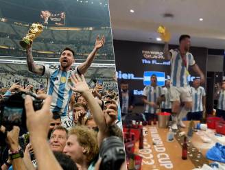 Lionel Messi danst in kleedkamer en denkt niet aan afscheid: “Wil matchen als wereldkampioen beleven” 