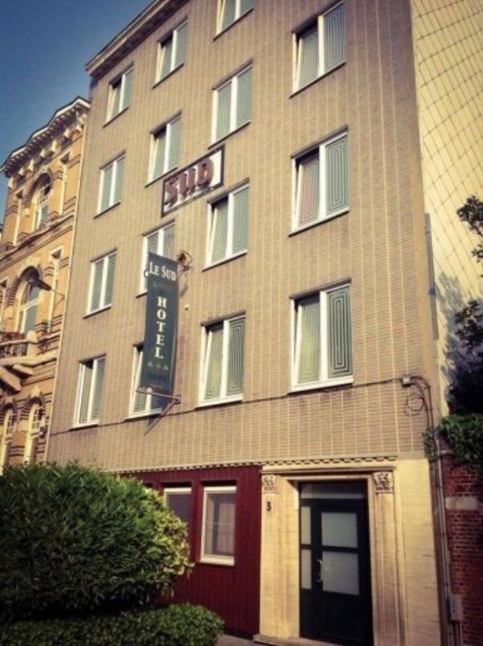 Hotel Le Sud ligt achter het Museum voor Schone Kunsten.