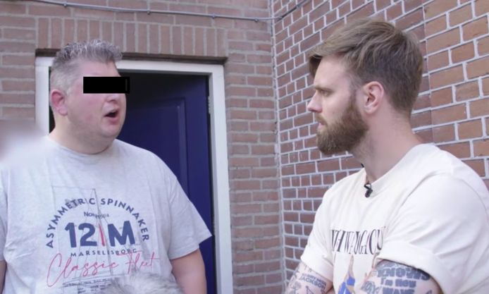 Paul P. (links) in gesprek met Tim Hofman van #BOOS.