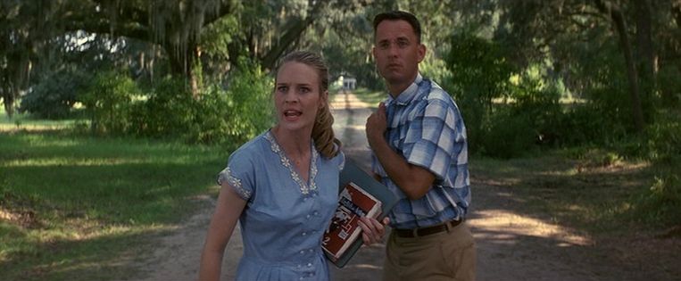 In Forrest Gump (Robert Zemeckis, 1994). Beeld 