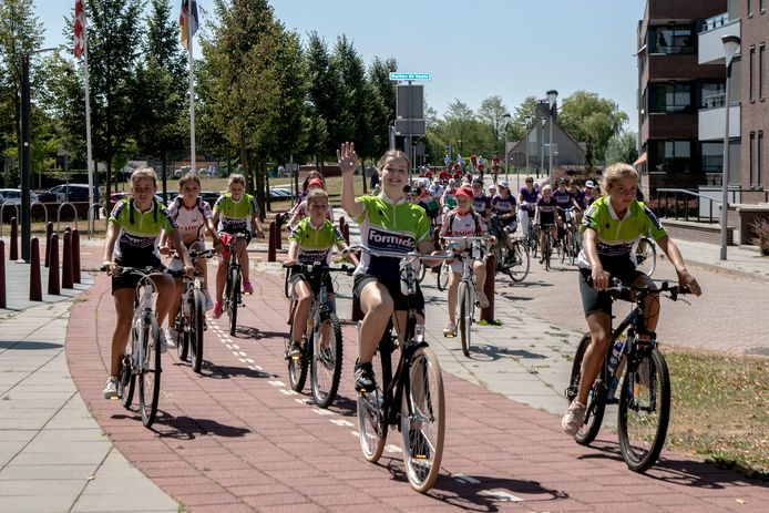 Start van de Kleine Tour in 2018.