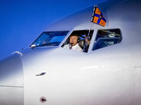 Koning Willem-Alexander gespot als co-piloot bij vlucht naar Atlanta