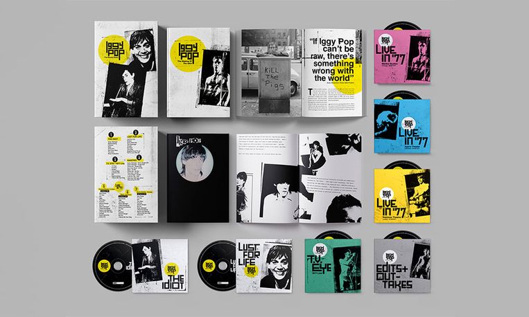 ‘The Bowie Years’-box geeft een mooi beeld van de band die Iggy Pop en David Bowie hadden tijdens hun verblijf in het West-Duitse Berlijn. Beeld rv