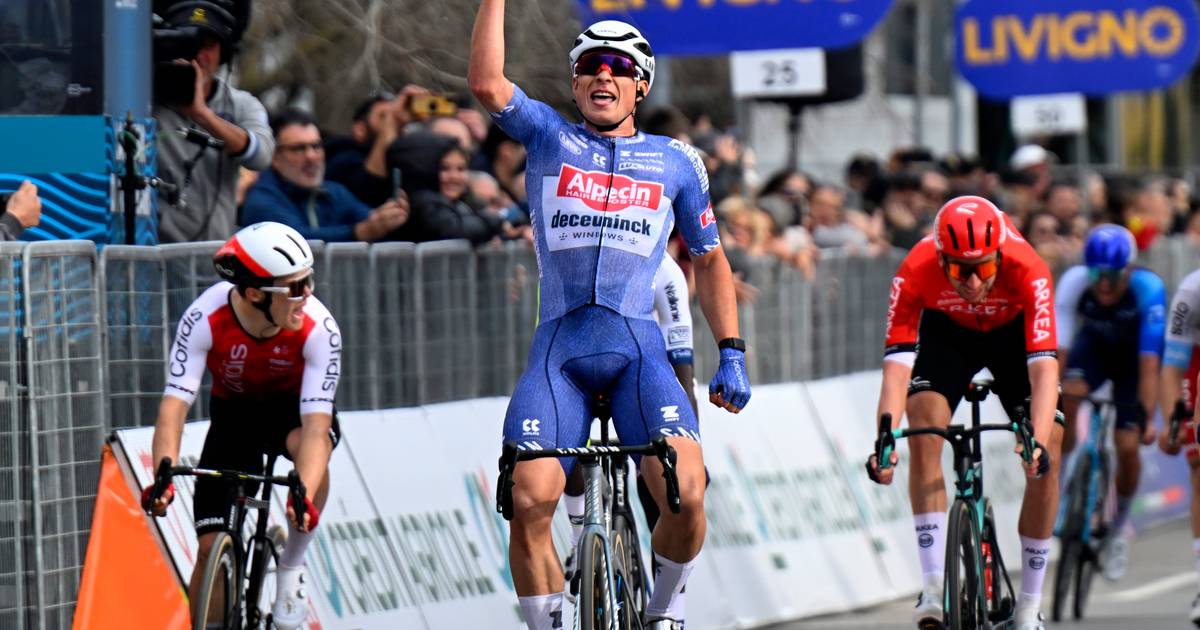 Supreme Jasper Philipsen wins the sprint race in Tirreno-Adriatico |  Cycling