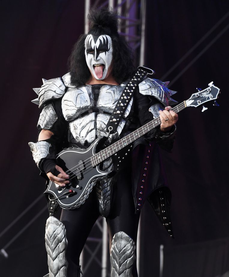 Kiss, Gene Simmons (Photo by Rune Hellestad - Corbis/Corbis via Getty Images) Beeld Corbis via Getty Images