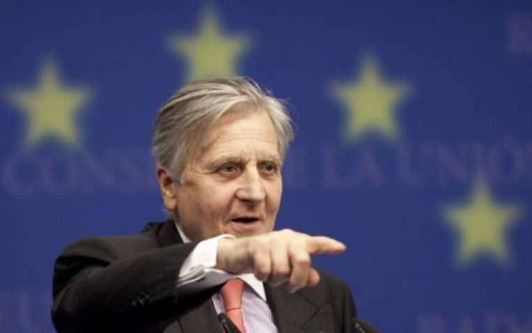 ECB-president Jean-Claude Trichet. ANP Beeld 