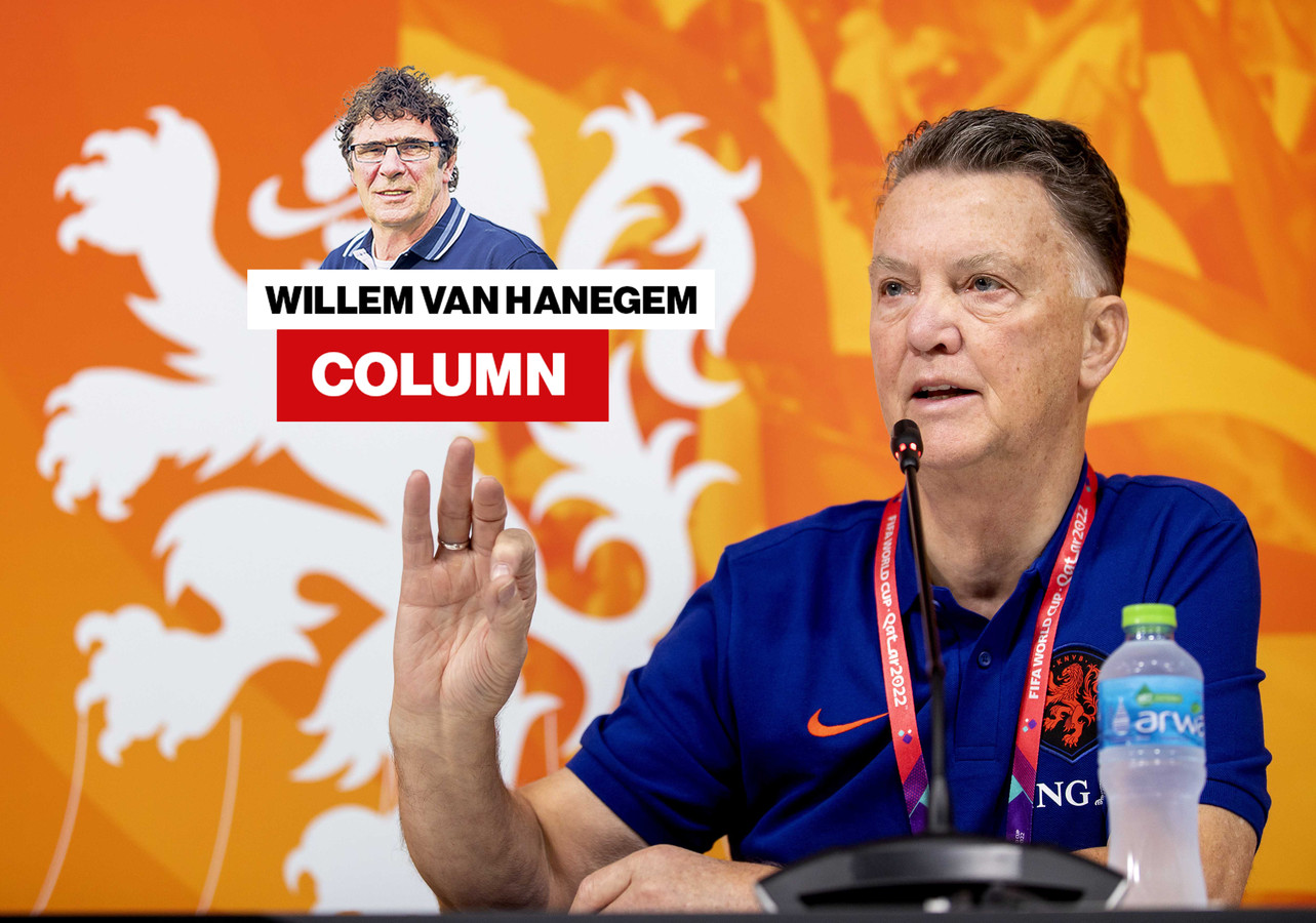 Column Willem van Hanegem Ik hoop dat Louis van Gaal wereldkampioen