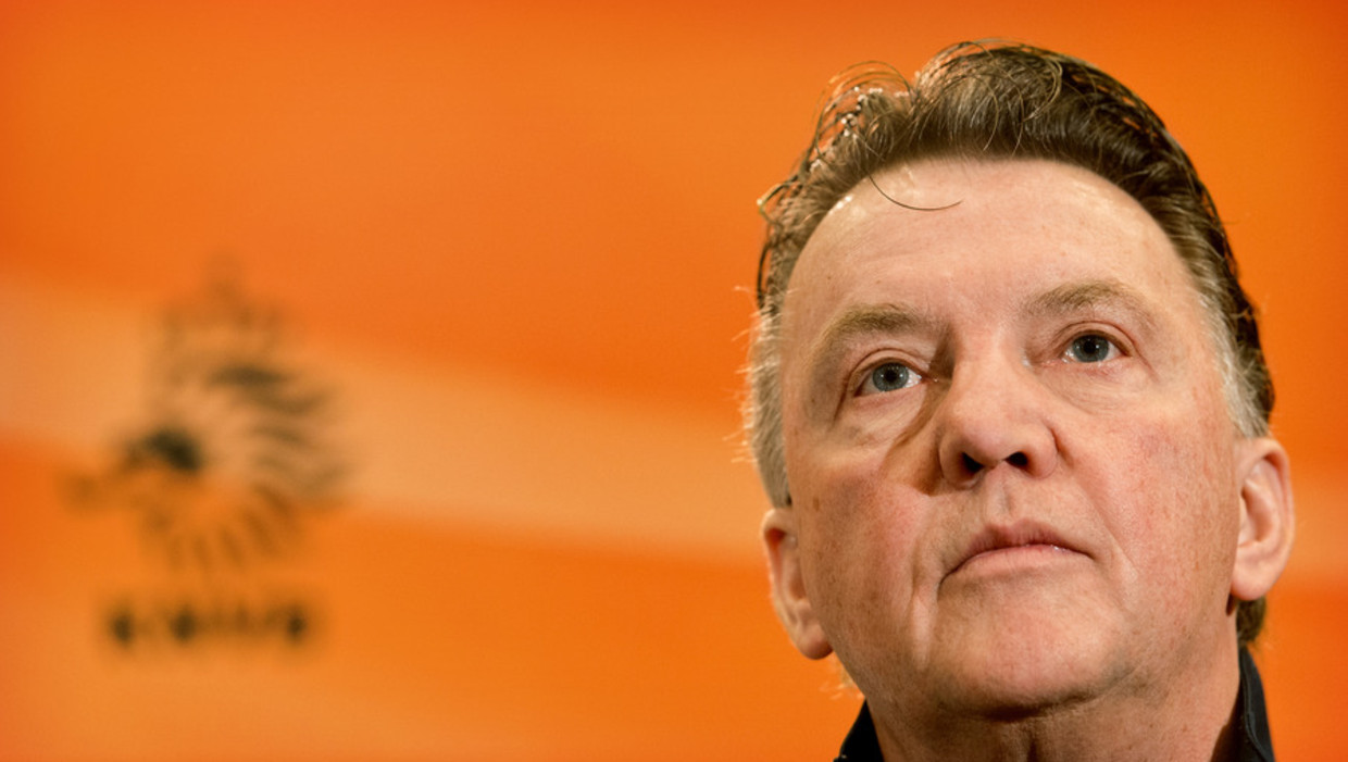 Bondscoach Louis van Gaal. Beeld anp