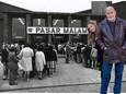 Ook in 1974 stonden de bezoekers graag in de rij voor de Pasar Malam in de Houtrusthallen.