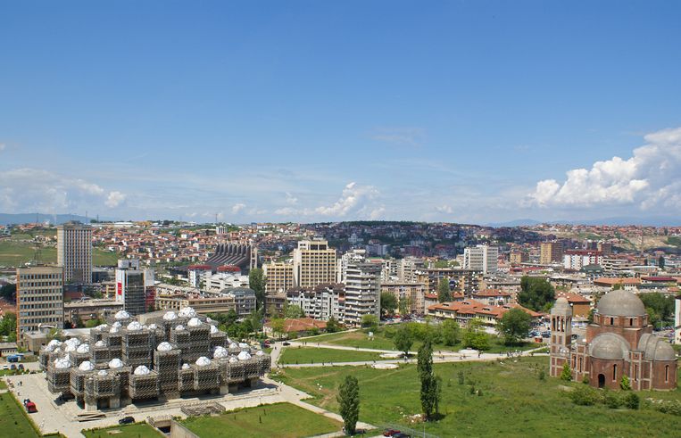 Pristina is de hoofdstad van de Republiek Kosovo. Beeld Getty
