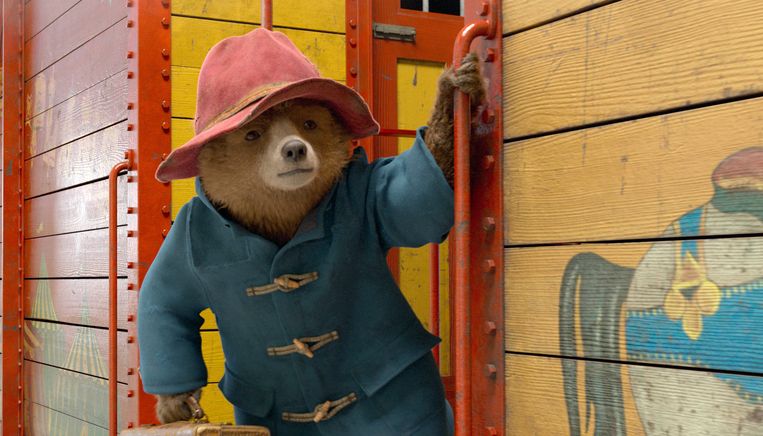 Paddington, een zachte held in tijden van roeptoeters.  Beeld AP