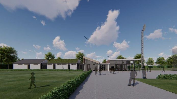Impressie van de nieuwe accommodatie voor Overlangel, Neerloon en Keent