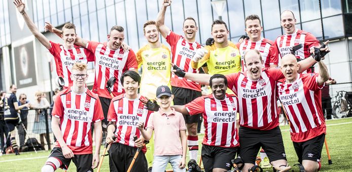 Het amputatieteam van PSV won van Royal Antwerp FC