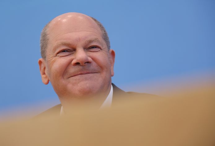 De Duitse bondskanselier Olaf Scholz.