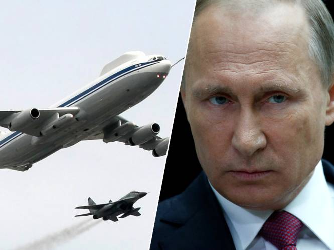 Geen zege, maar wel een nieuw dreigement: Poetin stuurt zijn ‘doomsday plane’ maandag in de lucht