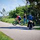 Op het fietspad waar oud-minister Dekker viel, kan het erg druk worden