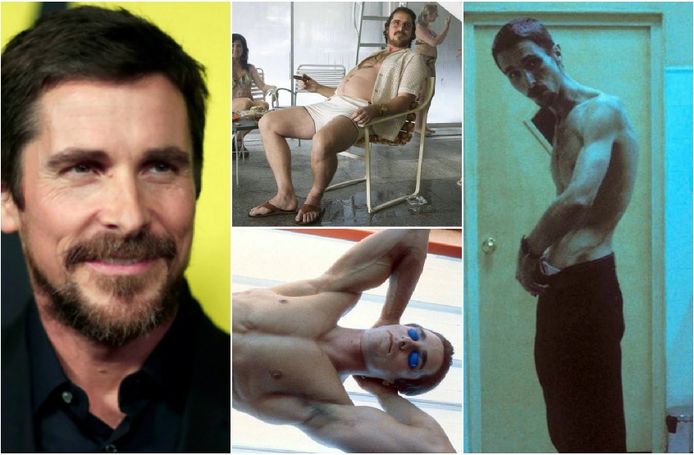 Christian Bale onderging al vele extreme transformaties voor filmrollen.