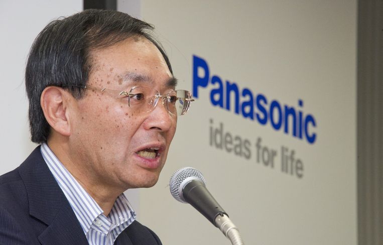 Panasonic CEO Kazuhiro Tsuga. Beeld epa