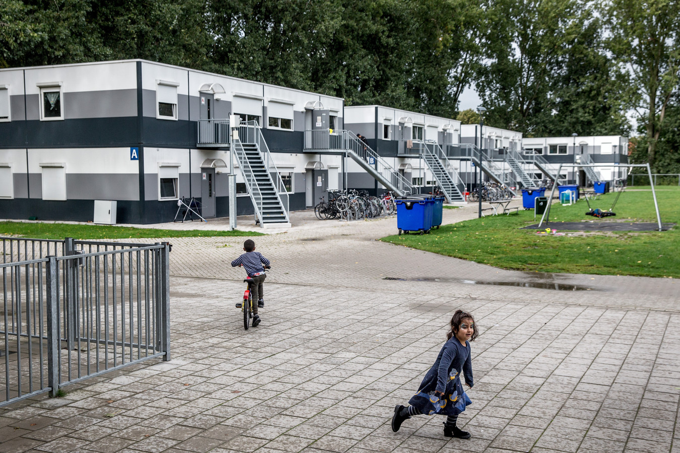 In dit azc zie je de opvangcrisis zich voltrekken ‘Het voelt als een gecontroleerd getto