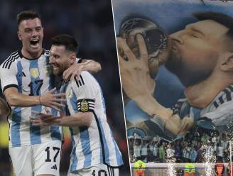 KIJK. Argentinië speelt zwak Curaçao van de mat in oefenmatch, Messi scoort 100ste goal voor nationale ploeg