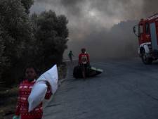 Opnieuw brand in vluchtelingenkamp Moria