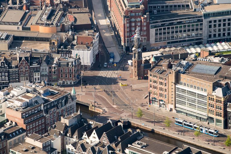 Het Rokin in Amsterdam. Beeld Hollandse Hoogte /  ANP