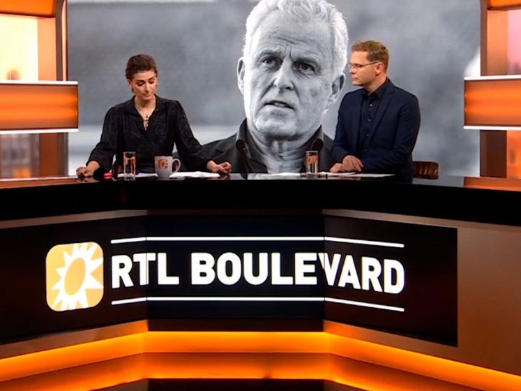 Bedroefde redactie RTL Boulevard maakt eerbetoon aan Peter R. de Vries