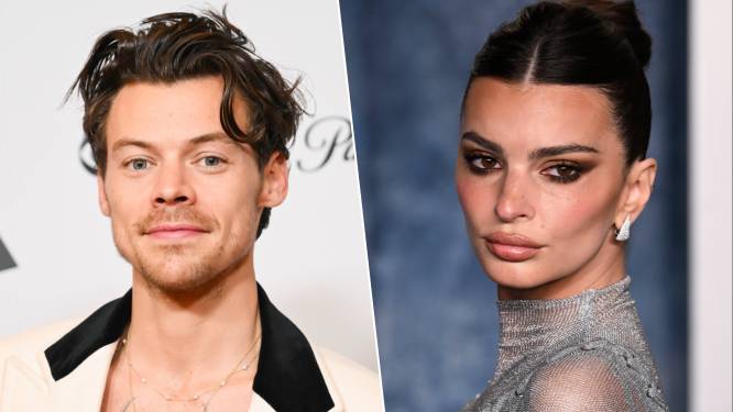 Emily Ratajkowski is de nieuwe liefde van Harry Styles (dat bewijst een openbare hartstochtelijke kus)  
