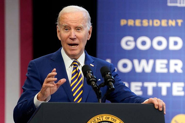 Joe Biden is met zijn 80 jaar de oudste president van de VS. Beeld AP