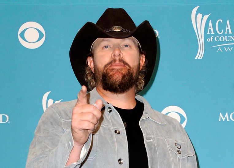 Countryster Toby Keith. Beeld EPA