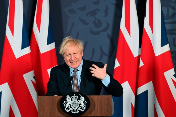 Brits premier Boris Johnson