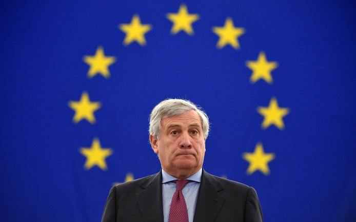 Voorzitter van het Europees Parlement Antonio Tajani