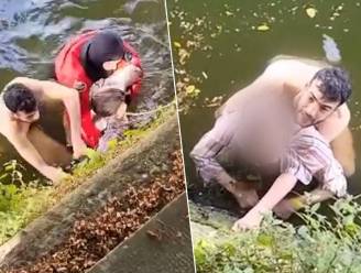 KIJK. Jongeman redt bejaarde vrouw van verdrinkingsdood in Luik