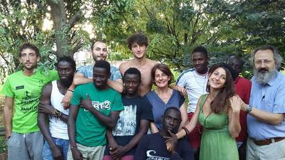 Italiaan vangt thuis vluchtelingen op en is nu Europees burger van het jaar