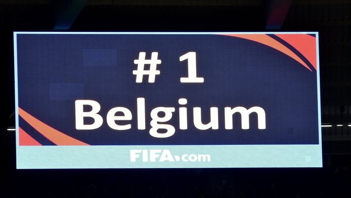 Les Diables Rouges n'ont jamais atteint le premier rang depuis l'instauration de ce classement en décembre 1992.